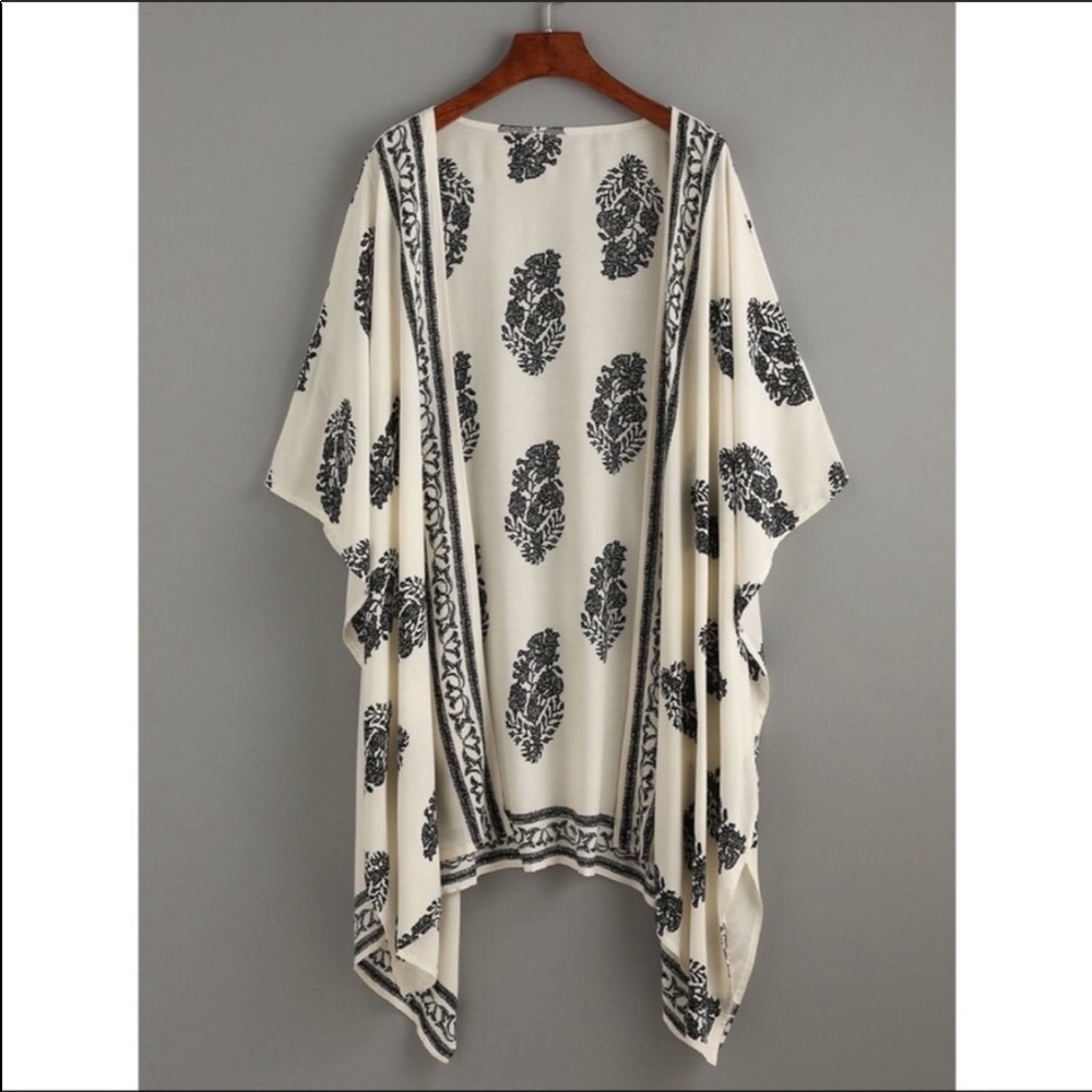 NEW! One with Nature Boho Print Kimono!